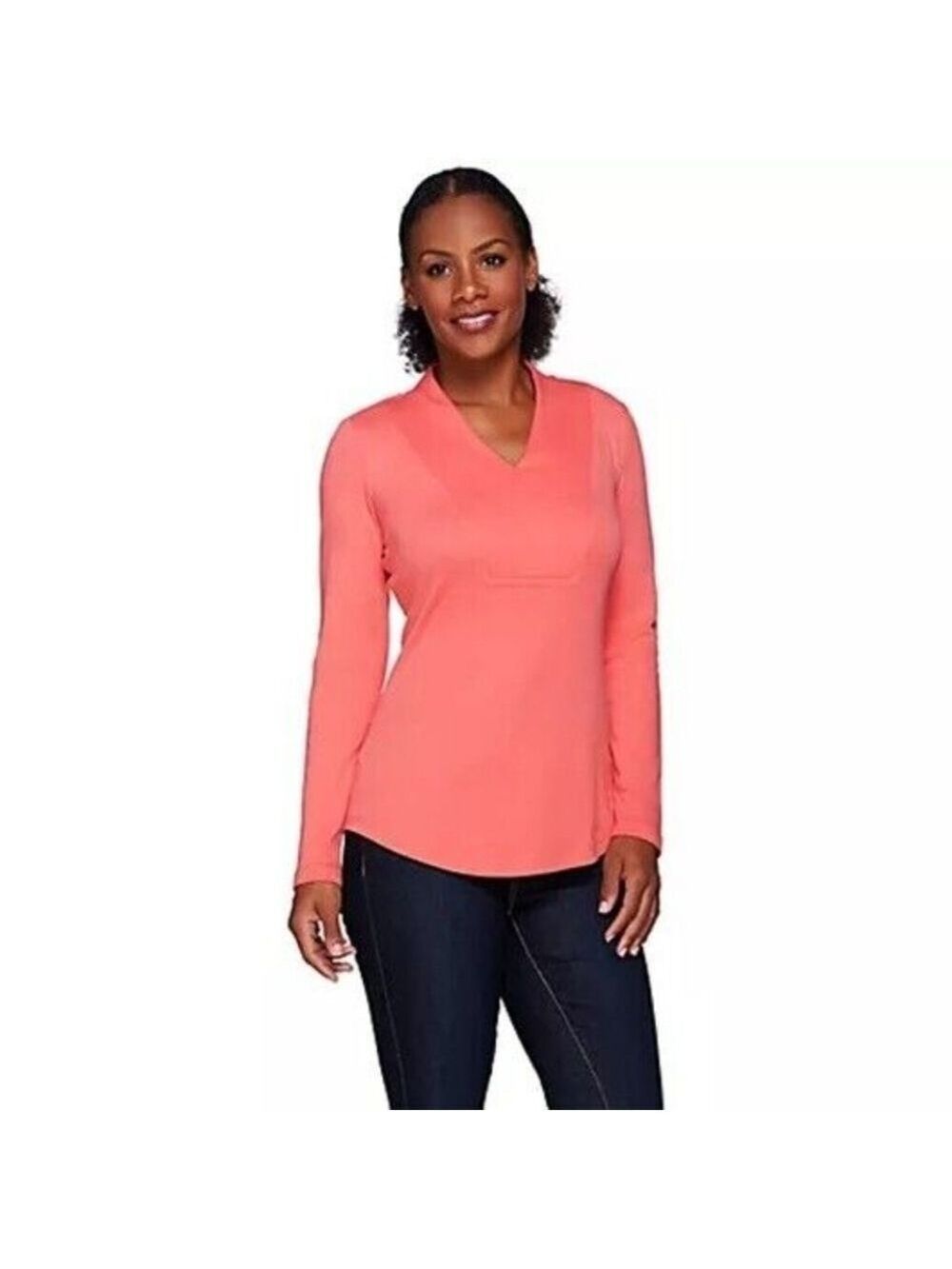 SPORTEK fleece lounge Top peach size M